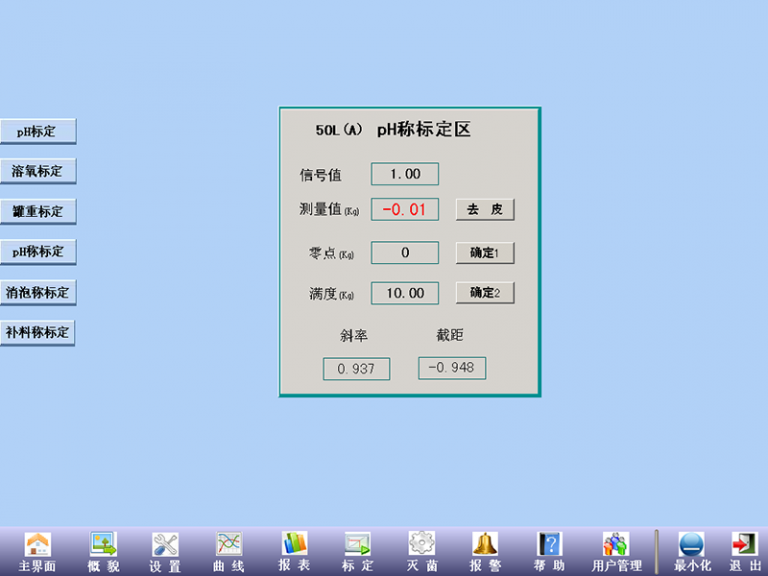 FUS-15L-50L(A)-50L(A)發(fā)酵控制系統(tǒng)的使用-2